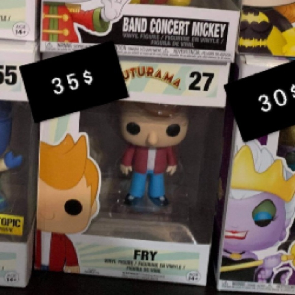 Funko pop- futurama- fry